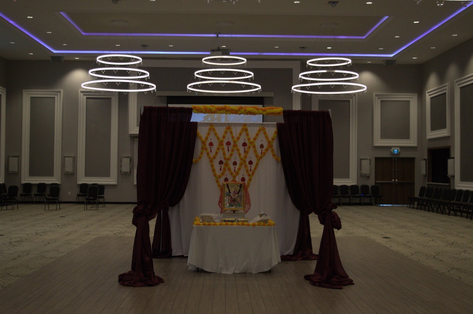 Event welcome display